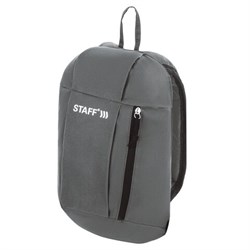 Рюкзак STAFF AIR компактный, серый, 40х23х16 см, 270292 - фото 13111054