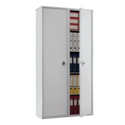 Шкаф металлический для документов AIKO "SL-185/2", 1800х920х340 мм, 2 отделения, 85 кг - фото 13113895