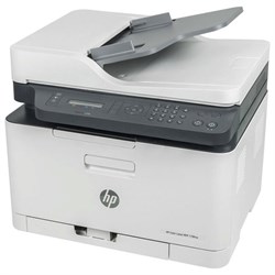 МФУ лазерное ЦВЕТНОЕ HP Color Laser 179fnw "4 в 1", А4, 18 стр./мин., 20000 стр./мес., АПД, Wi-Fi, сетевая карта, 4ZB97A - фото 13115047