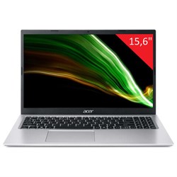 Ноутбук ACER Aspire 3 A315-58 15,6", Core i5 1135G7 8 Gb, SSD 256 Gb, NO DVD, no OS, серебряный, NX.ADDEM.00E - фото 13115841