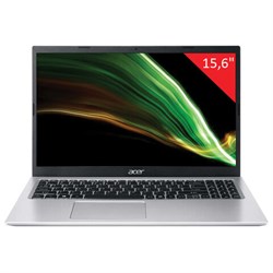 Ноутбук Acer Aspire 3 A315-35 15,6&quot;, Celeron N4500 4 Gb, SSD 256 Gb, NO DVD, no OS, серебряный, NX.A6LEX.00Z