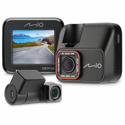 Видеорегистратор автомобильный MIO MiVue C588T (2 камеры), экран 2&quot;, 130&#176; 1920x1080 FULL HD, MIO-MIVUE-C588T