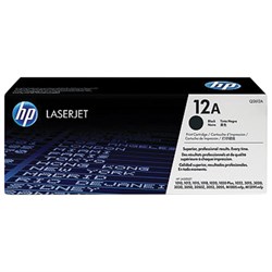 Картридж лазерный HP (Q2612A) LaserJet 1018/3052/М1005 и др., №12А, оригинальный, ресурс 2000 стр. - фото 13115949