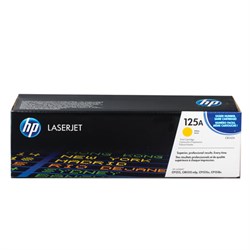 Картридж лазерный HP (CB542A) ColorLJ CP1215/CP1515N и др, №125A, желтый, оригинальный, ресурс 1400 страниц - фото 13115972