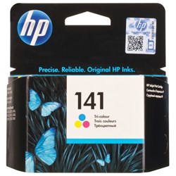 Картридж струйный HP (CB337HE) DJ C4283/C5283/D5363/Officejet J5783 и др, №141, цветной, оригинальный - фото 13115980