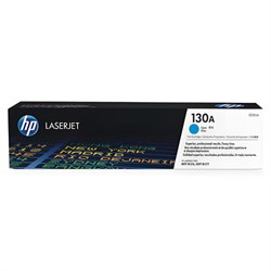 Картридж лазерный HP (CF351A) ColorLaserJet M176n/M177fw, №130A, голубой, оригинальный, ресурс 1000 страниц - фото 13116126