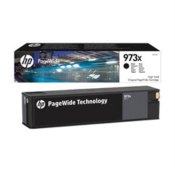 Картридж струйный HP (L0S07AE) PW Pro 477dw/452dw, №973X, черный, оригинальный, увеличенный ресурс 10000 страниц - фото 13116394