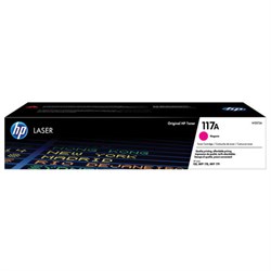 Картридж лазерный HP (W2073A) для HP Color Laser 150a/nw/178nw/fnw, №117A, пурпурный, оригинальный, ресурс 700 страниц - фото 13116819