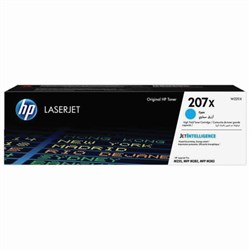 Картридж лазерный HP (W2211X) Color LJ M282/M283/M255, №207X, голубой, оригинальный, ресурс 2450 страниц - фото 13116946