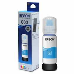 Чернила EPSON 003 (C13T00V298) для СНПЧ EPSON L3210/L3216/L3218, голубые, ОРИГИНАЛЬНЫЕ - фото 13117412