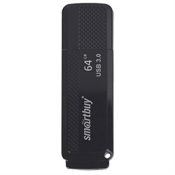 Флеш-диск 64 GB SMARTBUY Dock USB 3.0, черный, SB64GBDK-K3 - фото 13124351