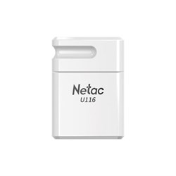 Флеш-диск 64 GB NETAC U116, USB 2.0, белый, NT03U116N-064G-20WH - фото 13124854