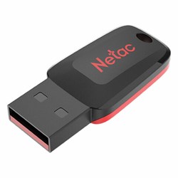 Флеш-диск 8GB NETAC U197, USB 2.0, черный, NT03U197N-008G-20BK - фото 13124895