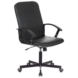 Кресло офисное BRABIX "Simple EX-521", компактная упаковка, экокожа, черное, 532103 - фото 13126701