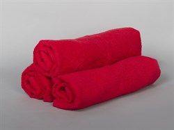 Полотенце махровое (50х90), красный - фото 13136496