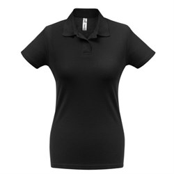Рубашка женская поло ID.001, черный