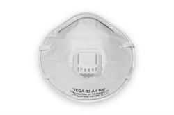 Респиратор VEGA R3 Air flap (FFP3) с клапаном (10 шт) - фото 13136733