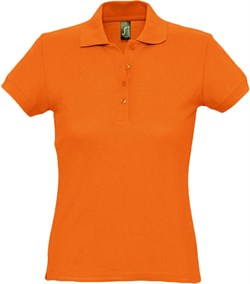 Рубашка поло женская Passion 170, оранжевый - фото 13136797