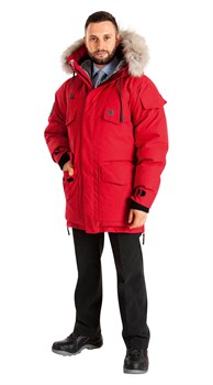 Куртка зимняя BASK ТАЙМЫР, красный - фото 13137356