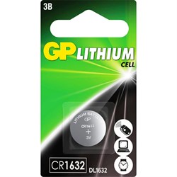 Литиевая дисковая батарейка GP lithium - фото 13193688