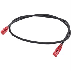 Патч-корд Hyperline PC-LPM-UTP-RJ45-RJ45-C5e-1M-LSZH-BK - фото 13198741