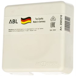 Розетка для подключения электроприборов ABL 2505210 - фото 13199745