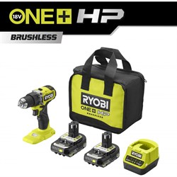 Бесщеточная дрель-шуруповерт Ryobi ONE+ RDD18C-220S - фото 13202962