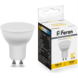 Светодиодная лампа FERON LB-960 MR16 GU10 13W 2700K - фото 13204038