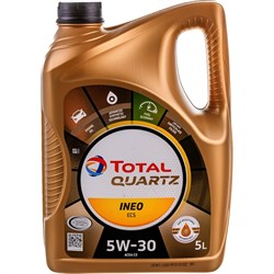 Масло для 4-х тактных двигателей Total (11772) QUARTZ INEO ECS 5W30 - фото 13207603