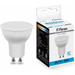 Светодиодная лампа FERON LB-560 9W 230V GU10 6400K - фото 13209497