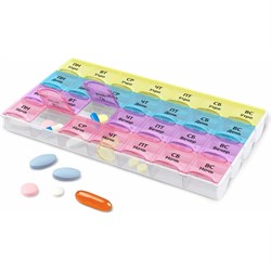Таблетница-контейнер для лекарств и витаминов DASWERK 630845 - фото 13215034