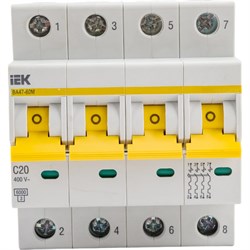 Автоматический выключатель IEK ВА47-60M - фото 13219604