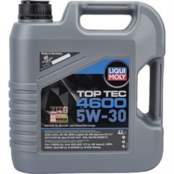 НС-синтетическое моторное масло LIQUI MOLY Top Tec 4600 5W-30 - фото 13222400