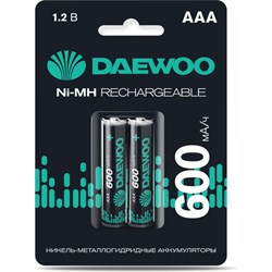 Аккумулятор Daewoo AAA ( 600mAh) Ni-MH BL-2 - фото 13222936