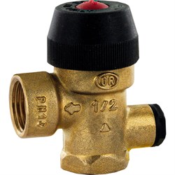 Предохранительный клапан для отопления с вых. под манометр 3 бар 1/2"x1/2x1/4" (488.130) STOUT Svs-0020-003015 - фото 13226818