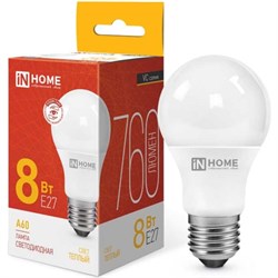 Светодиодная лампа IN HOME LED-A60-VC - фото 13233905