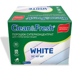 Порошок для стирки белого Clean&Fresh Cl3900w - фото 13240779