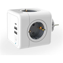 Разветвитель ROCKETSOCKET Cube Original 4 Euro - фото 13245289