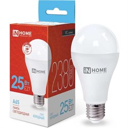 Светодиодная лампа IN HOME LED-A65-VC - фото 13245421