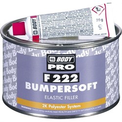 Шпатлевка HB BODY PRO F222 BUMPERSOFT - фото 13249266