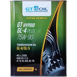 Масло GT OIL Hypoid GL-4 Plus SAE 75W-90 API GL-4/GL-5 - фото 13250205