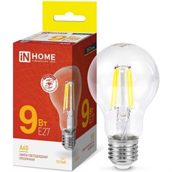 Светодиодная лампа IN HOME LED-A60-deco - фото 13255680