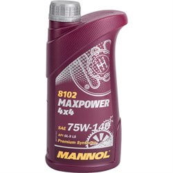 Синтетическое трансмиссионное масло MANNOL MAXPOWER 4x4 75W140 - фото 13256575