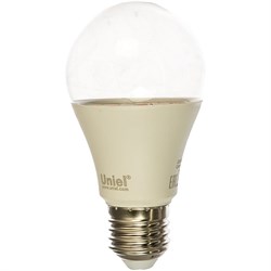 Светодиодная лампа Uniel LED-A60-9W/SP/E27/CL ALM01WH - фото 13265356