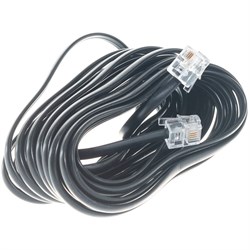 Телефонный кабель Cablexpert TC6P4C-5M-BK - фото 13269612