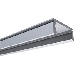Накладной прямой алюминиевый профиль для светодиодной ленты Apeyron 08-01-01 - фото 13270154