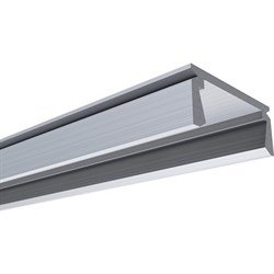 Накладной прямой алюминиевый профиль для светодиодной ленты Apeyron 08-05-01 - фото 13275534