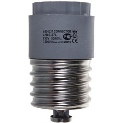 Переходник для цоколей Uniel LH40-27L BASE ADAPTOR - фото 13275536