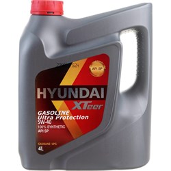 Синтетическое моторное масло HYUNDAI XTeer XTeer Gasoline Ultra Protection 5W40_SN - фото 13276203