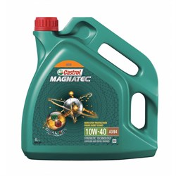 Полусинтетическое моторное масло Castrol Magnatec 10w40 А3/В4 DUALOCK - фото 13286926